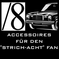 Accessoires für Mercedes Strich-Acht Fans